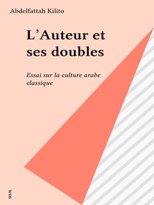 cover image of L'Auteur et ses doubles